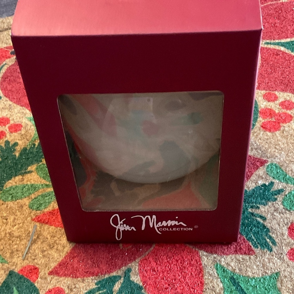 Jean Mansi Collection Ornament in Red Box